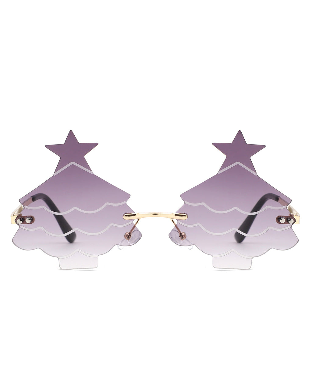 Nyxara - Novelty Christmas Tree Tinted Sunglasses