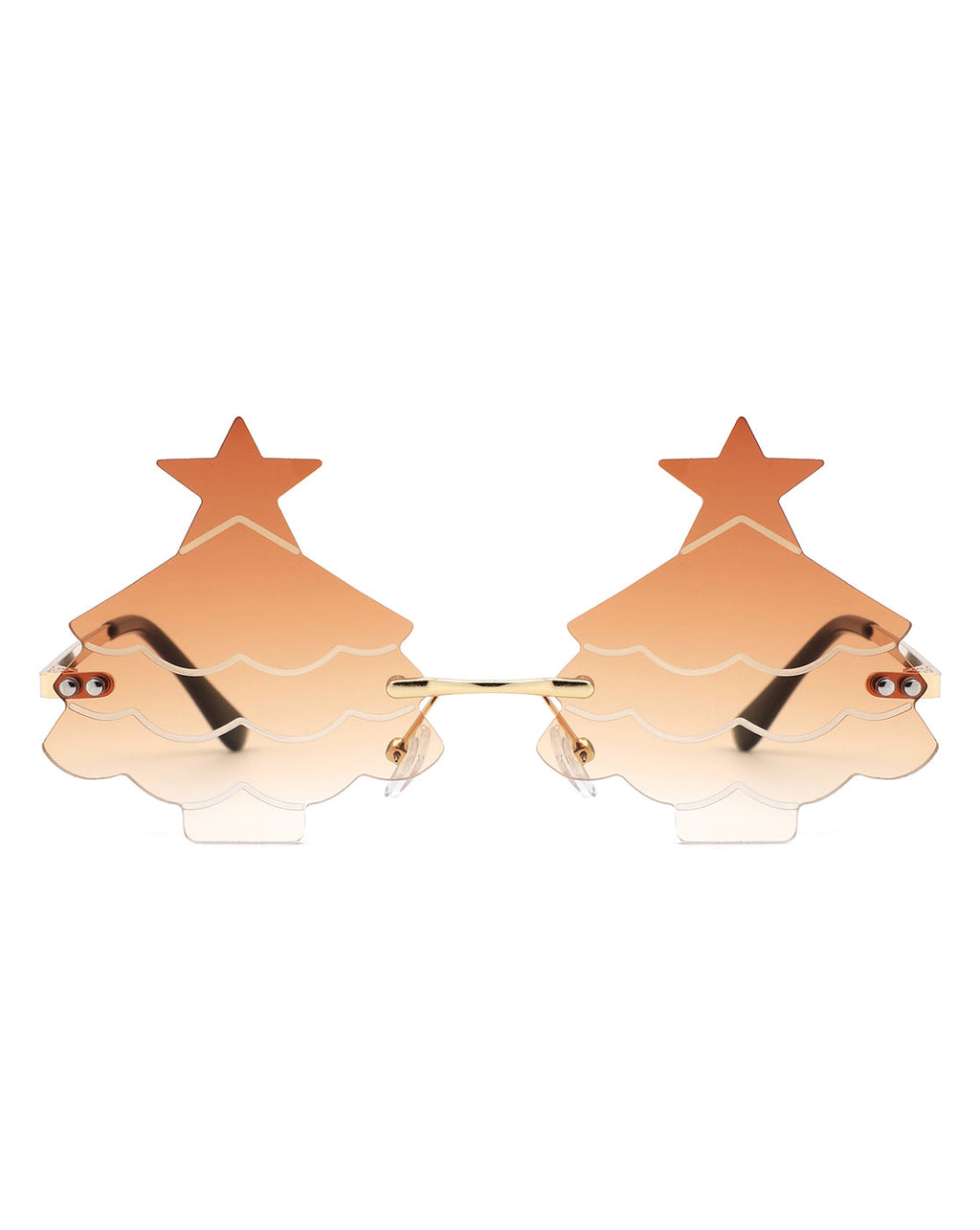 Nyxara - Novelty Christmas Tree Tinted Sunglasses